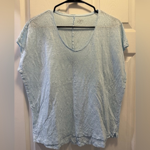 LOFT Tops - LOFT White Short Sleeve Tee